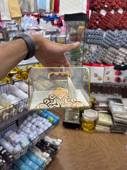 علبة حلويات فخمة على شكل صاك (3/4حبات حلوة)